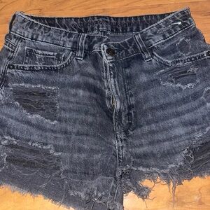 American Eagle high-rise Jean shorts
